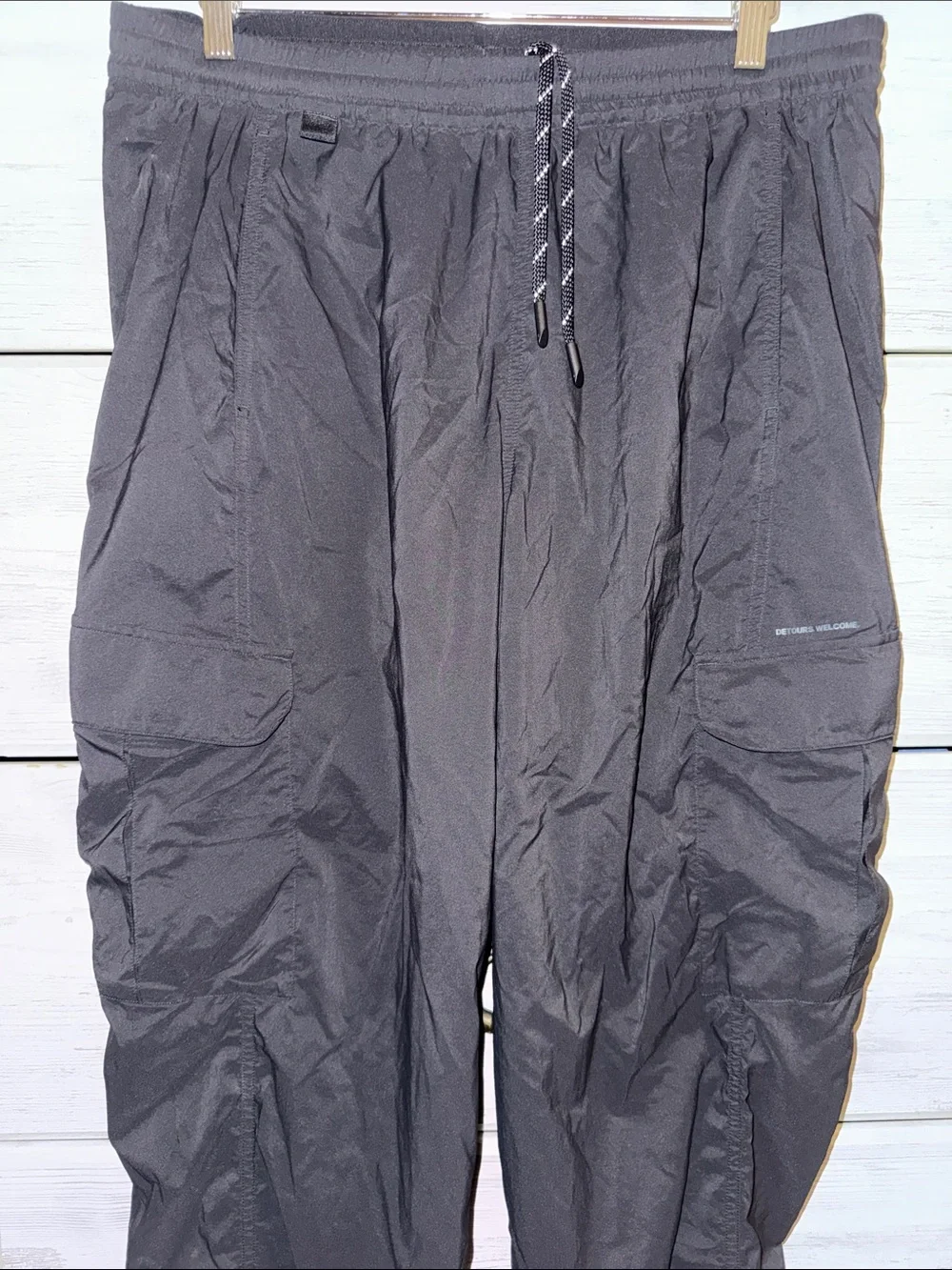 Lightweight Cargo Mid-Rise Hiking Pant black